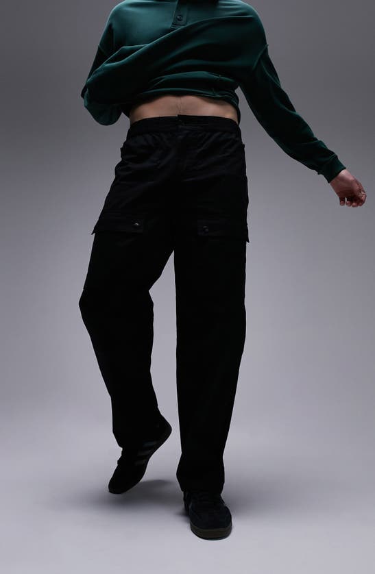 TOPMAN RELAXED FIT CARGO PANTS