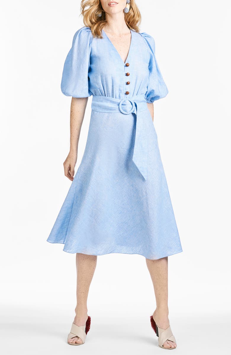 Sachin Babi Kelsey Belted Linen Dress Nordstrom Sachin Babi Kelsey Belted Linen Dress Nordstrom