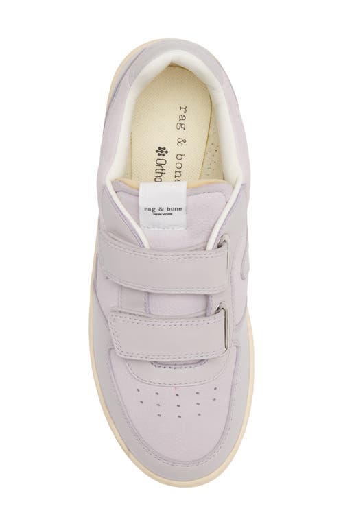 Rag & Bone Retro Court Strap Sneaker In Lilac