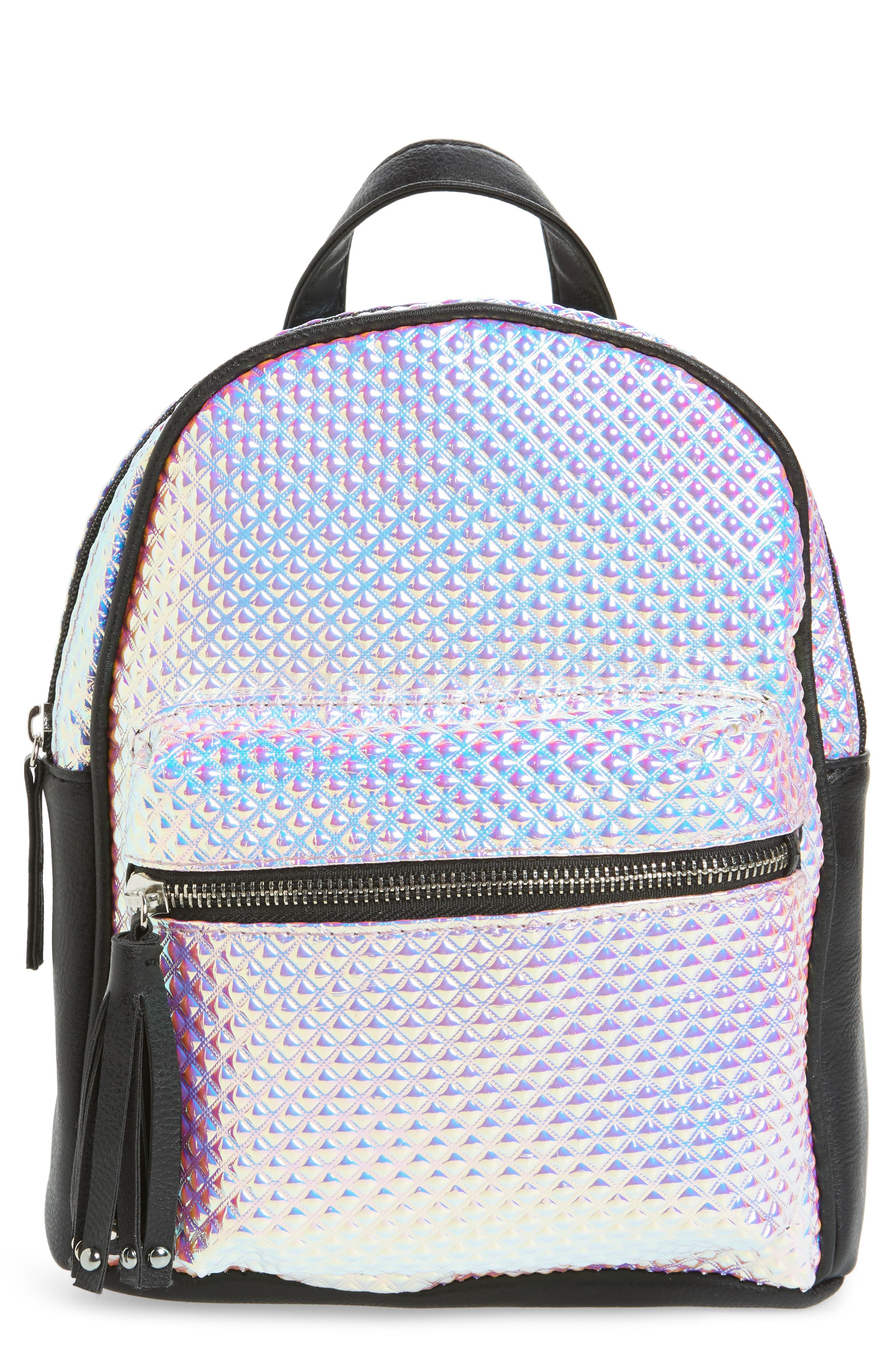 OMG Hologram Mini Backpack (Kids) Nordstrom