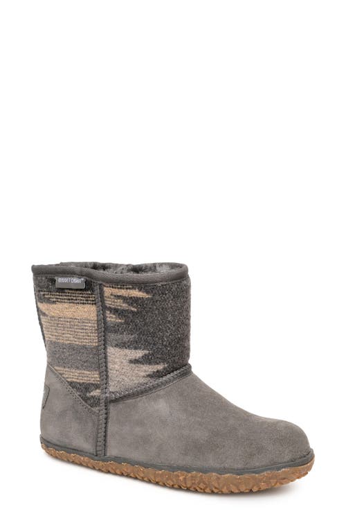 Tali Faux Fur Lined Boot in Grey Multi