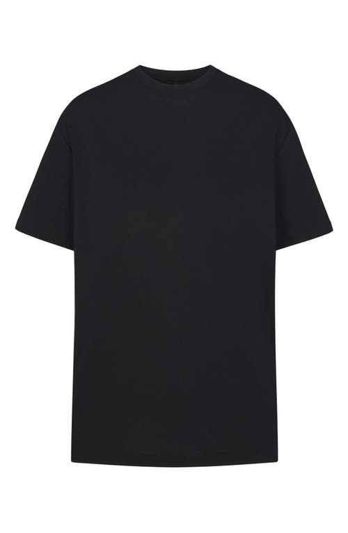 Skims Oversize T-shirt In Onyx