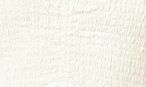 L*space Lspace Mallorca Smocked Cover-up Maxi Dress In Cream