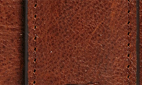 Will Leather Goods Front Pocket Money Clip Wallet In Cognac
