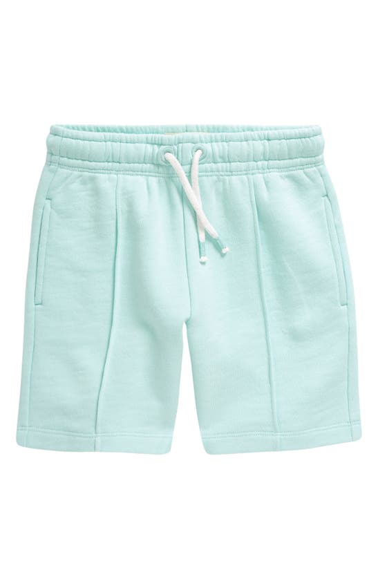 Shop Tucker + Tate Kids' Pull-on Cotton Shorts In Teal Eggshell