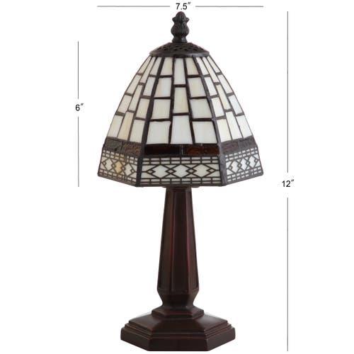 Jonathan Y Carter Led Table Lamp In Bronze
