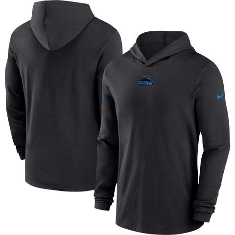 Los Angeles Chargers New Era Long Sleeve Hoodie T-Shirt - Powder Blue