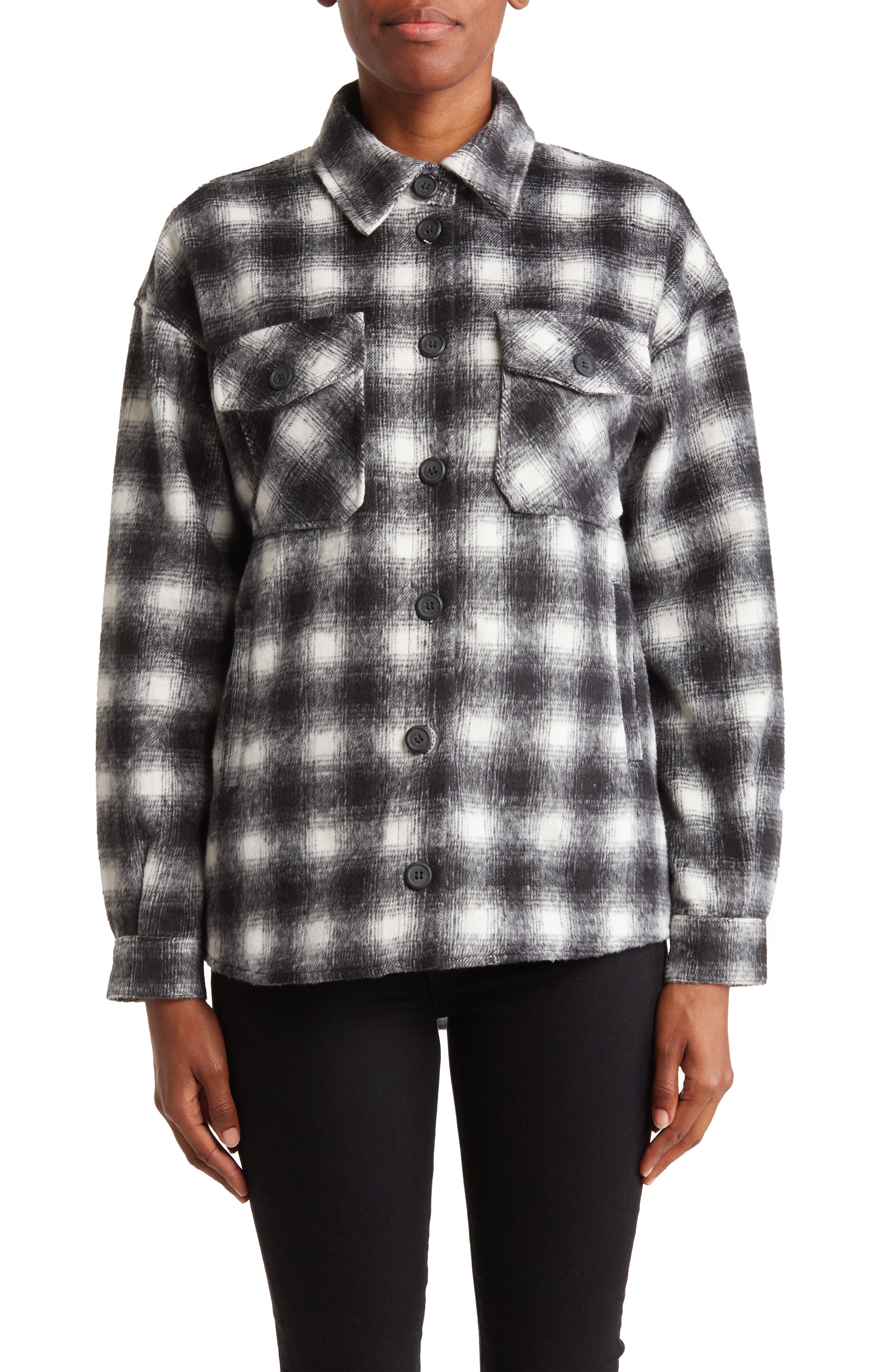 Thread \u0026 Supply Brushed Shirt Jacket 