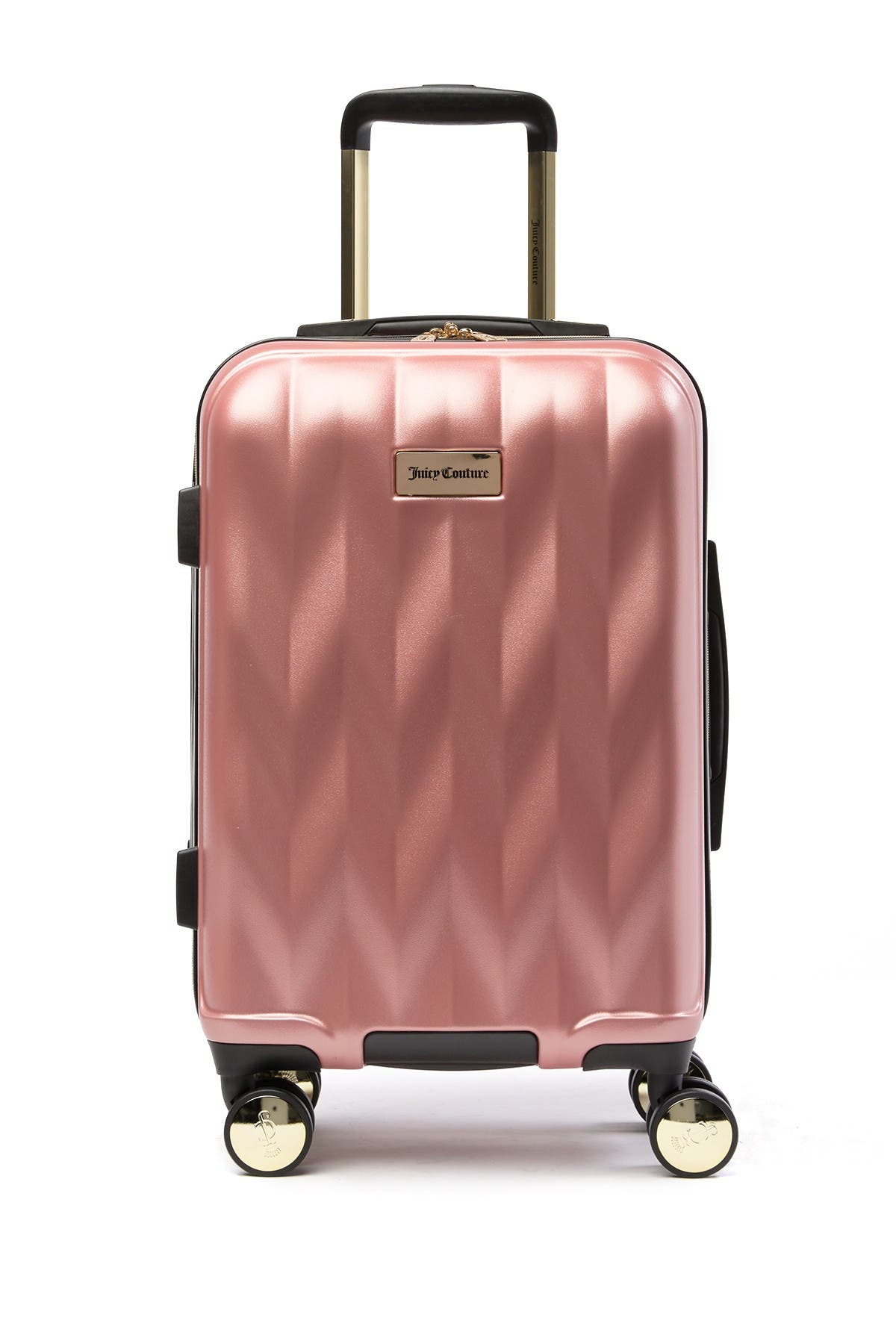 juicy couture rose gold luggage