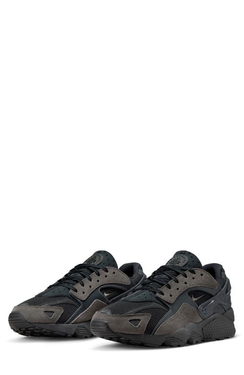 Nike Air Huarache Sneaker In Black/medium Ash/anthracite