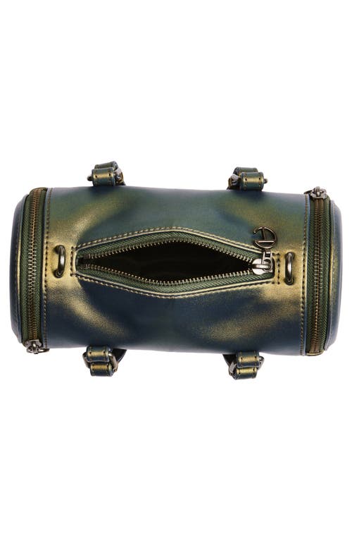 Shop Telfar Small Faux Leather Duffle Bag In Acid