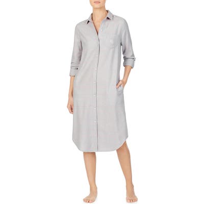 Lauren Ralph Lauren Ballet Sleep Shirt, Grey