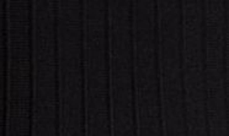 Shop Staud Ellison Pleated Knit Dress In Black