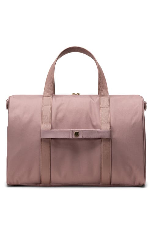 Shop Herschel Supply Co . Novel Recycled Polyester Carry-on Duffle Bag In Ash Rose