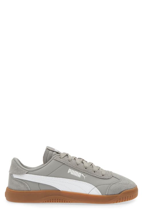 Shop Puma Kids' Club 5v5 Sneaker In Stormy Slate- White