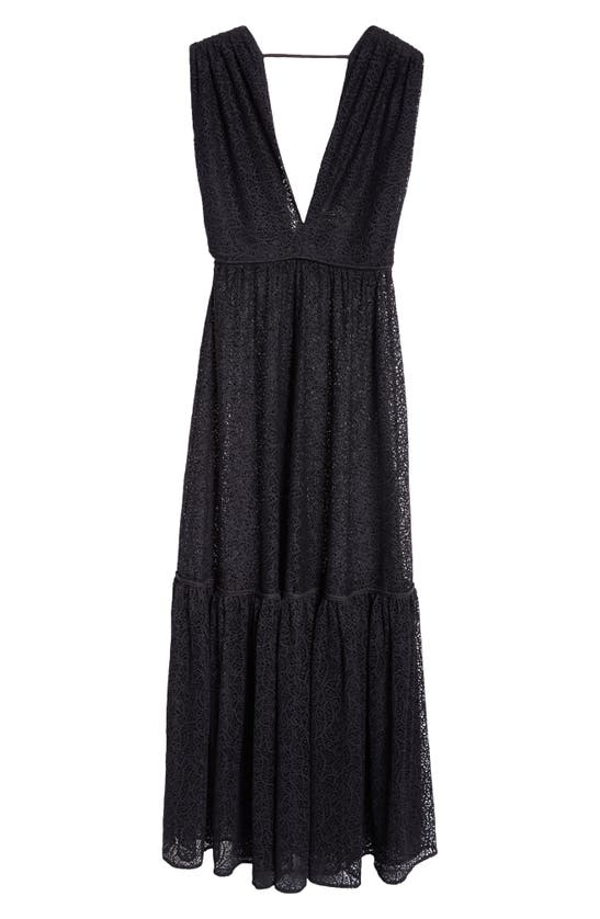 Shop Bite Studios Prato Lace Maxi Dress In Black Lace