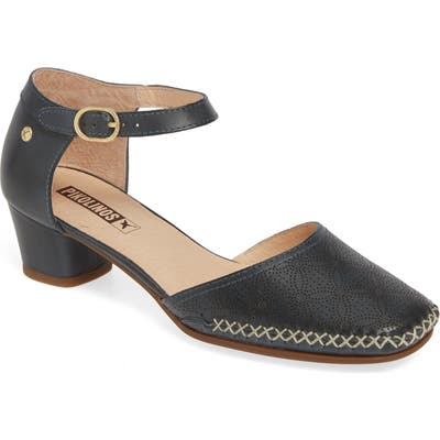 Pikolinos Gomera Ankle Strap Pump, Blue