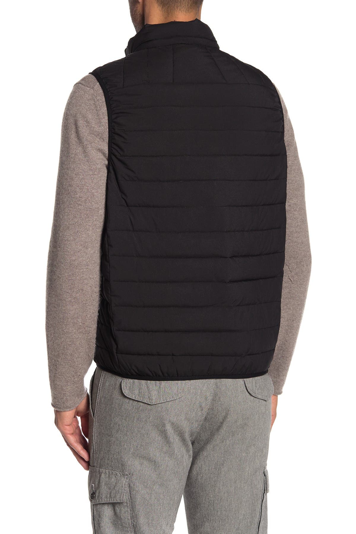HAWKE \u0026 CO Solid Stretch Puffer Vest 