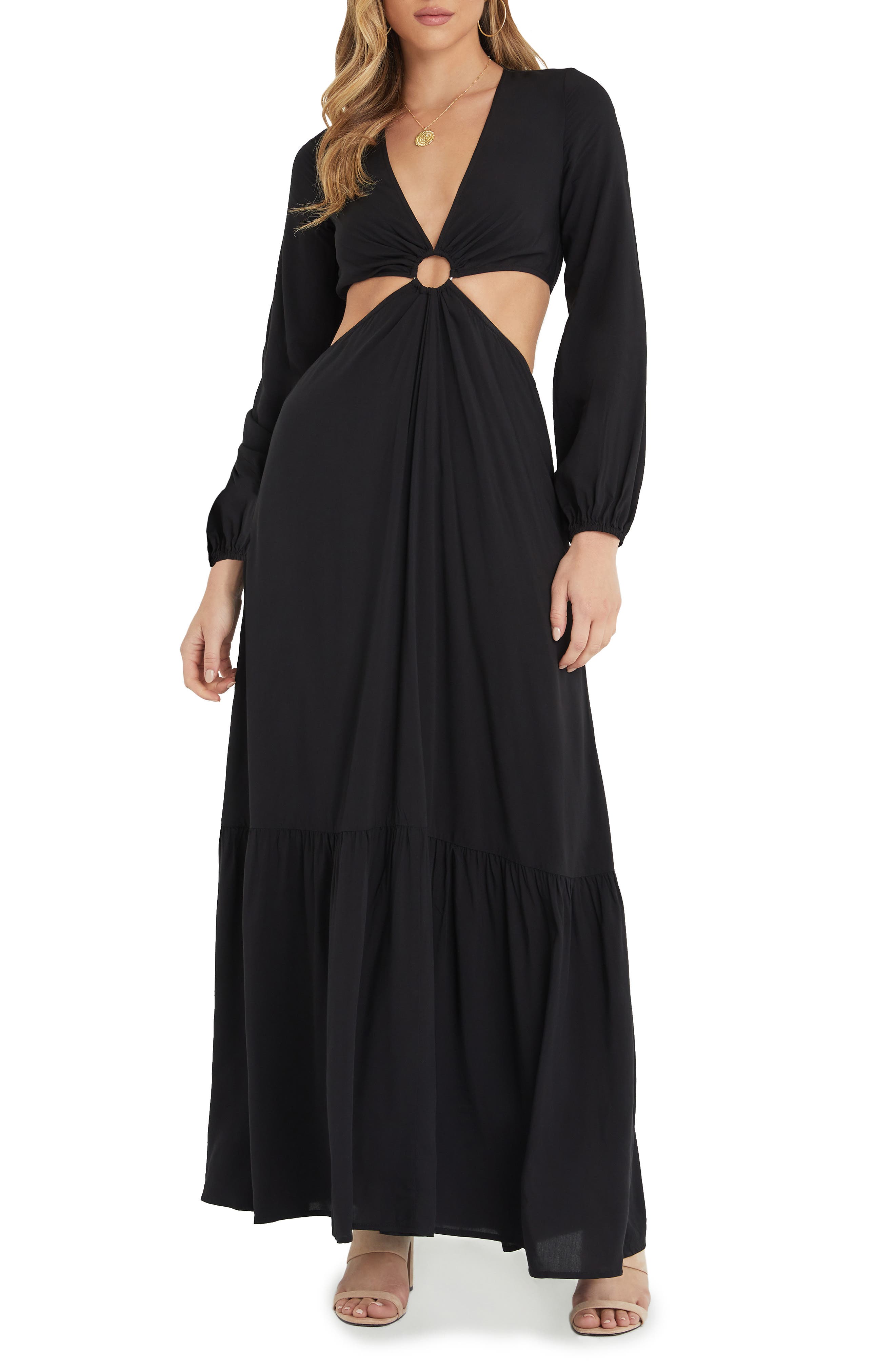vici long sleeve dress