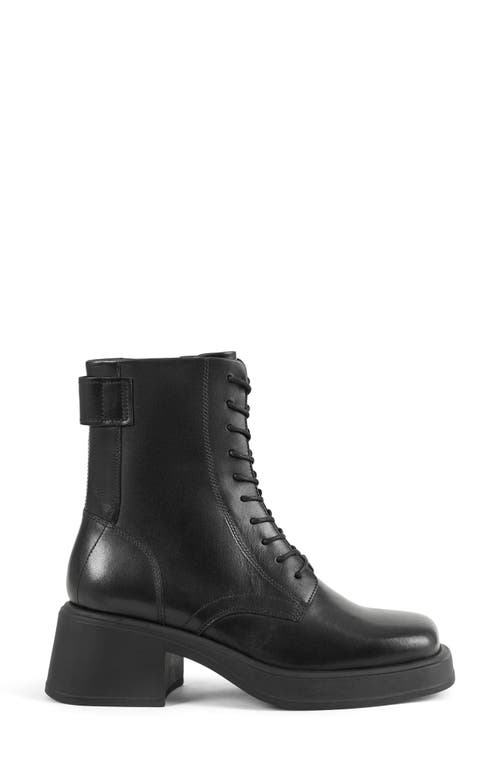 Shop Vagabond Shoemakers Dorah Combat Boot In Black