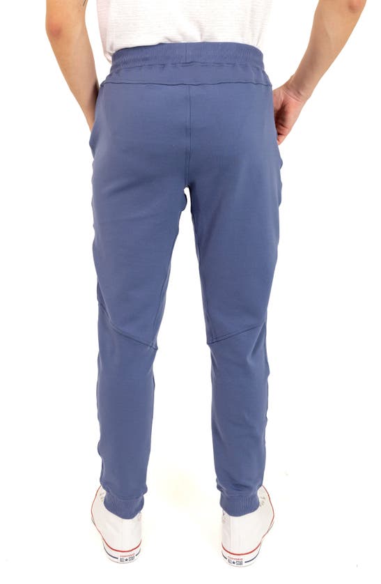 Shop Pino By Pinoporte Cotton Blend Joggers In Blue