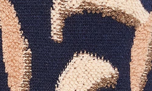 Nic + Zoe Nic+zoe Midnight Fern Tufted Cardigan In Indigo Multi