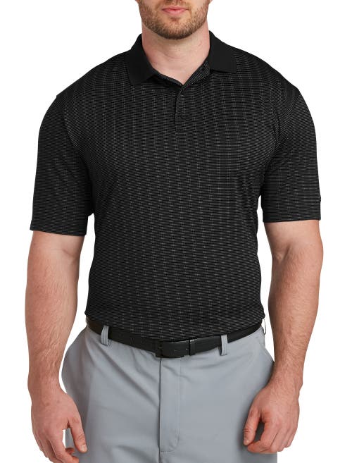 Reebok Golf Speedwick Stripe Polo Shirt in Black 