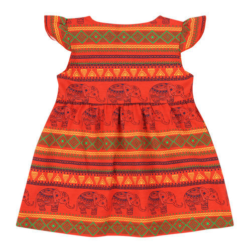 Mixed Up Clothing Baby Vestito Dress Set In Jacquard Stripe