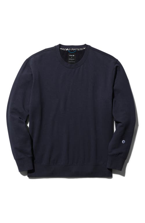 Shop Stance Shelter Butter Blend Long Sleeve T-shirt In Dark Navy