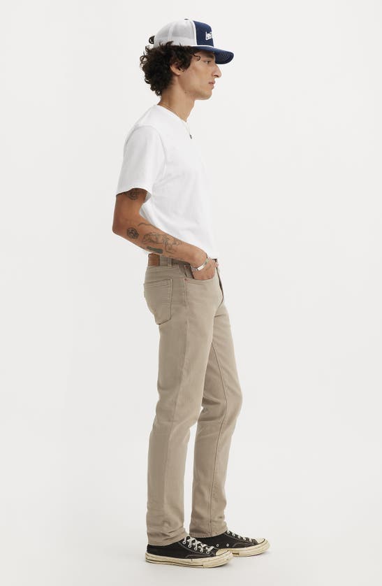 Shop Levi's 511™ Garment Dyed Slim Fit Jeans In Craft Paper Gd