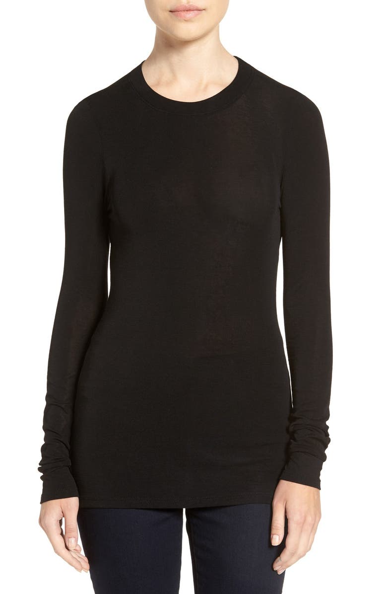 Trouvé Sheer Layering Tee Nordstrom 