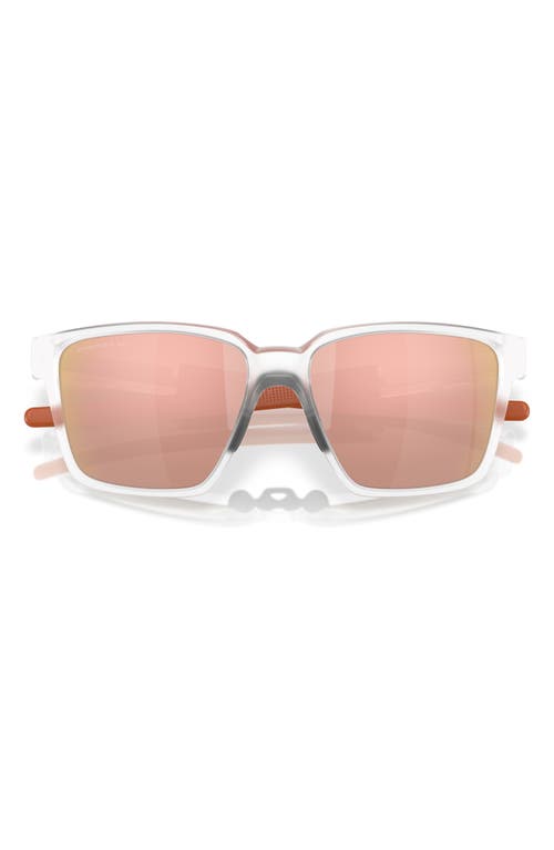 Oakley Actuator 57mm Prizm™ Square Sunglasses In Rose Gold