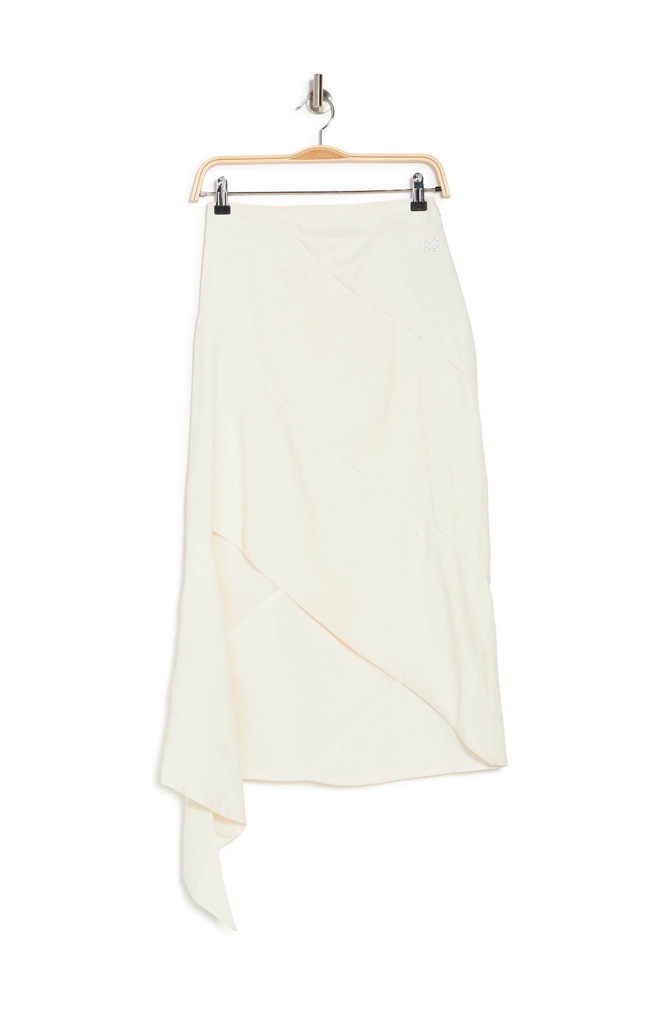 wrap around skirt draping