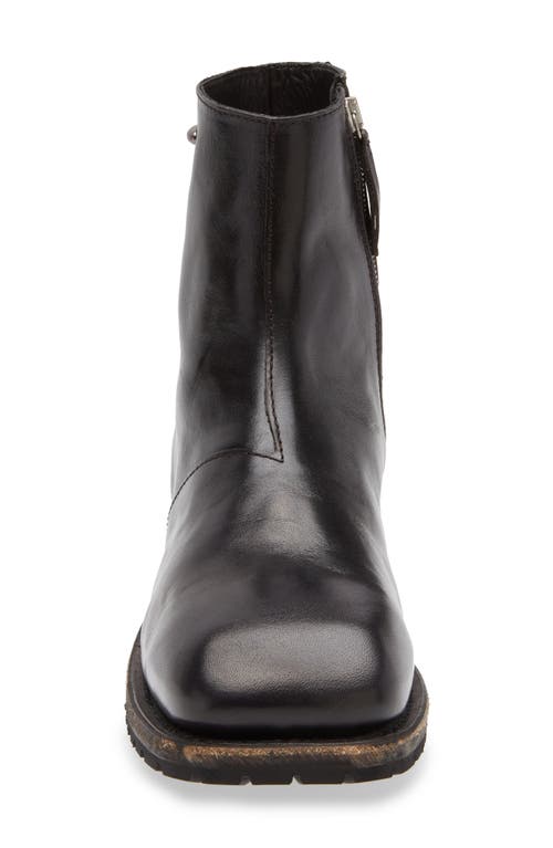 Our Legacy Engine Boot Ankle Boots In Black Leather In Black