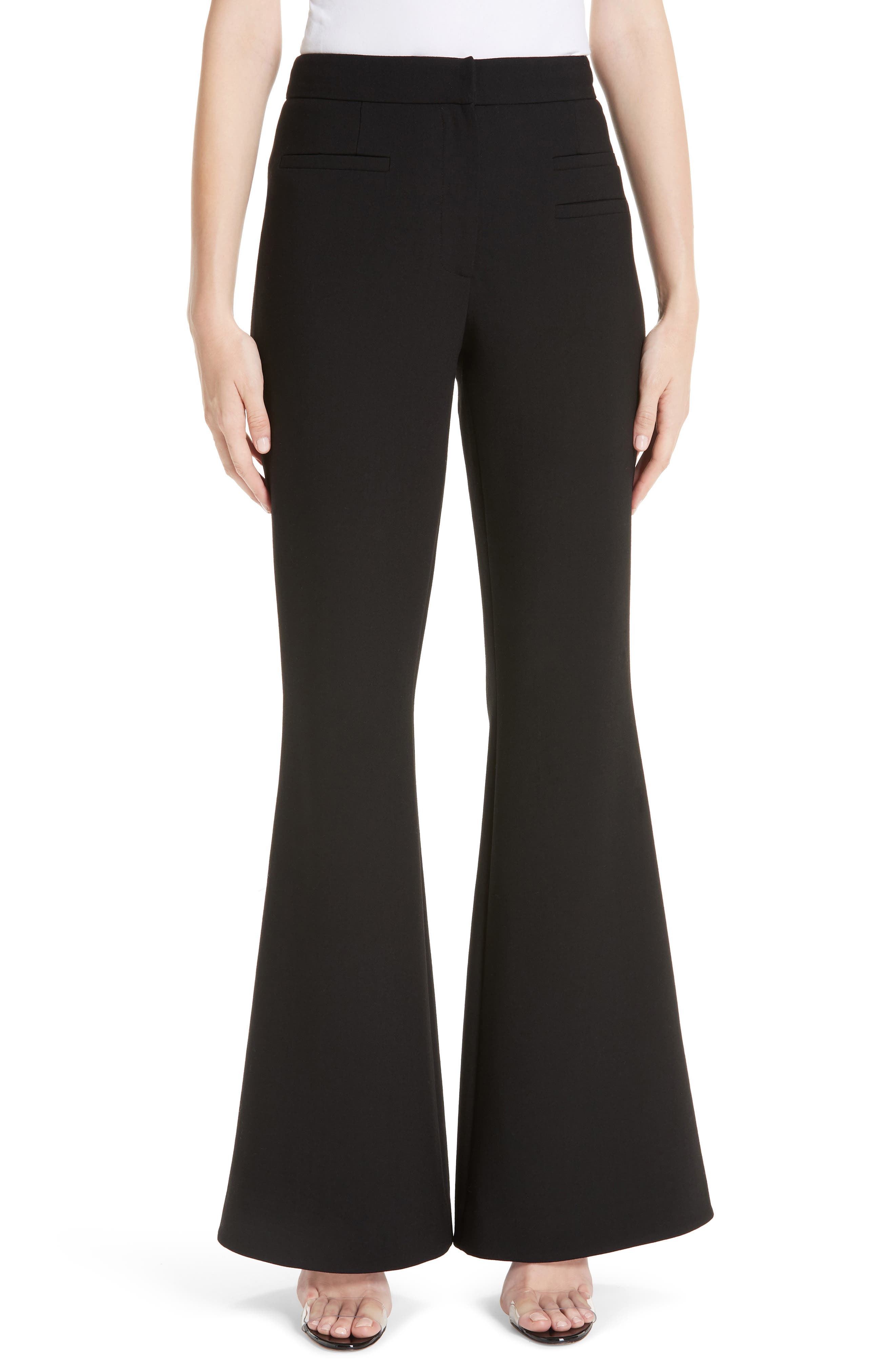Rejina Pyo Ashley Flare Leg Pants, US / 10 UK - Black
