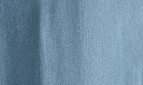 Shop Dkny Jeans High Rise Tencel® Lyocell Wide Leg Pants In Chambray