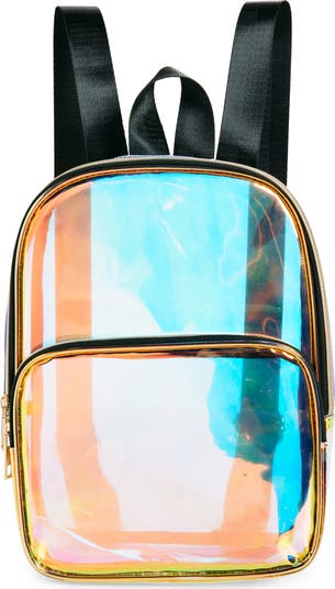 Ruby Ry Clear Hologram Mini Backpack Nordstrom