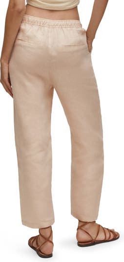 Drawstring Linen Pants –