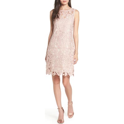 Sam Edelman Lace Sheath Dress, Pink
