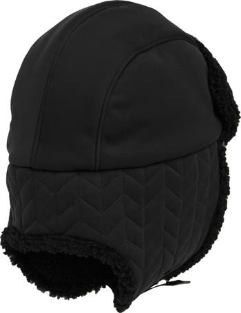 Fleece Trapper Nylon Quilted Hat | Nordstromrack UGG®