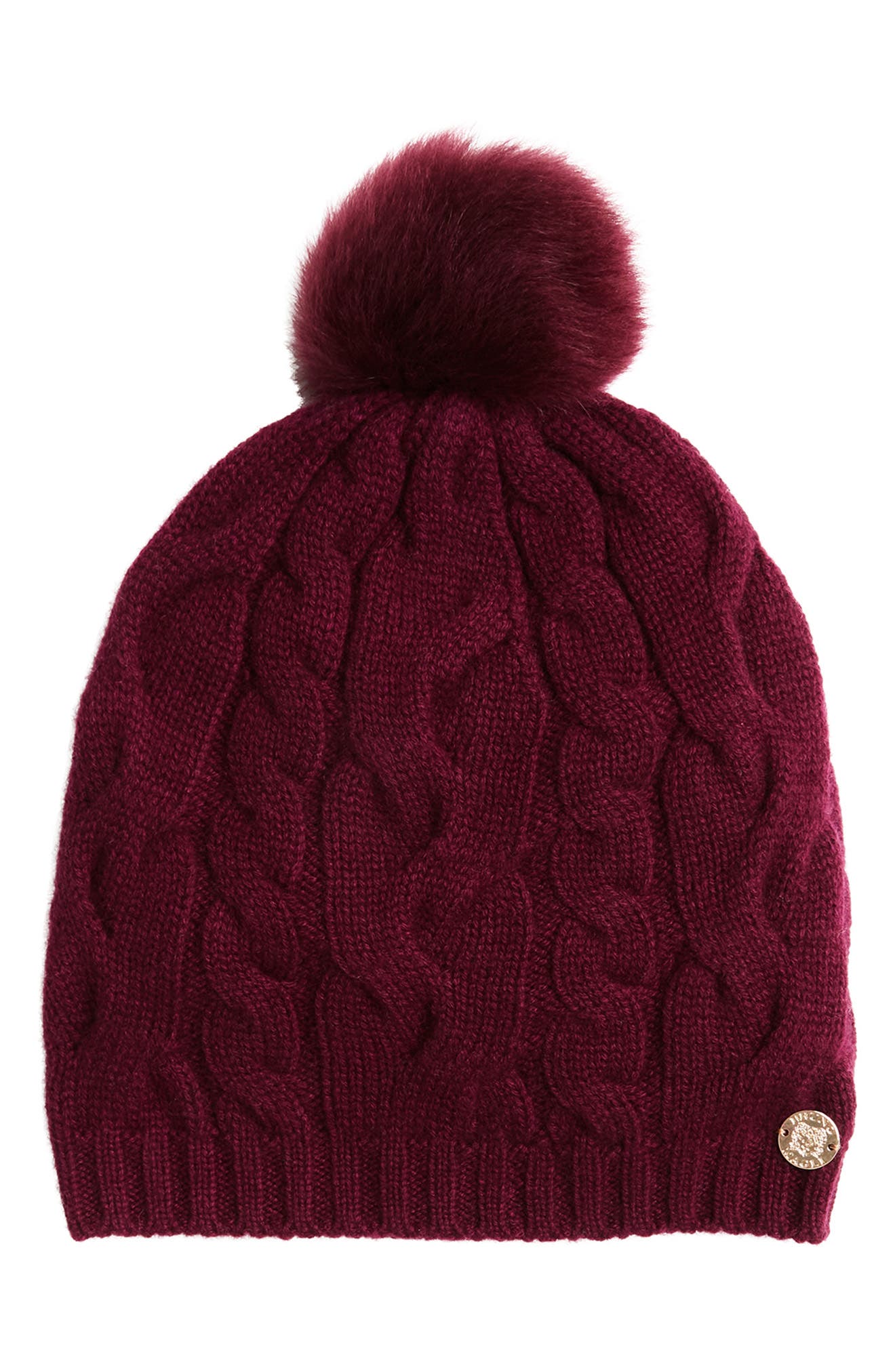 womens maroon beanie