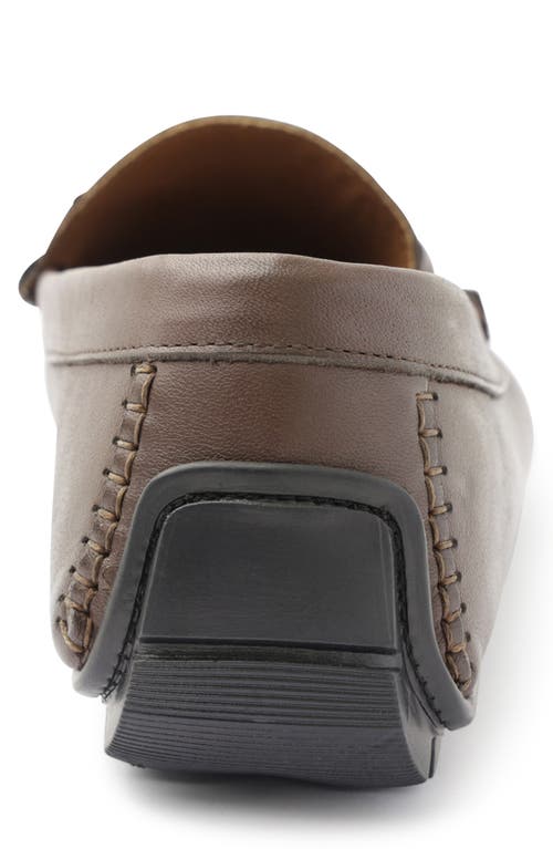 Bruno Magli Men's Xander Horse-bit Strap Leather Drivers In Brown Leather