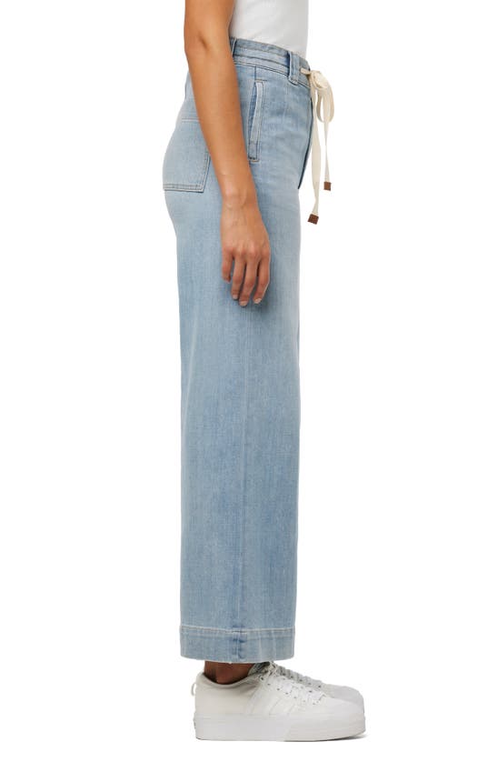 Shop Joe's The Addison High Waist Ankle Wide Leg Trouser Jeans In Admiration