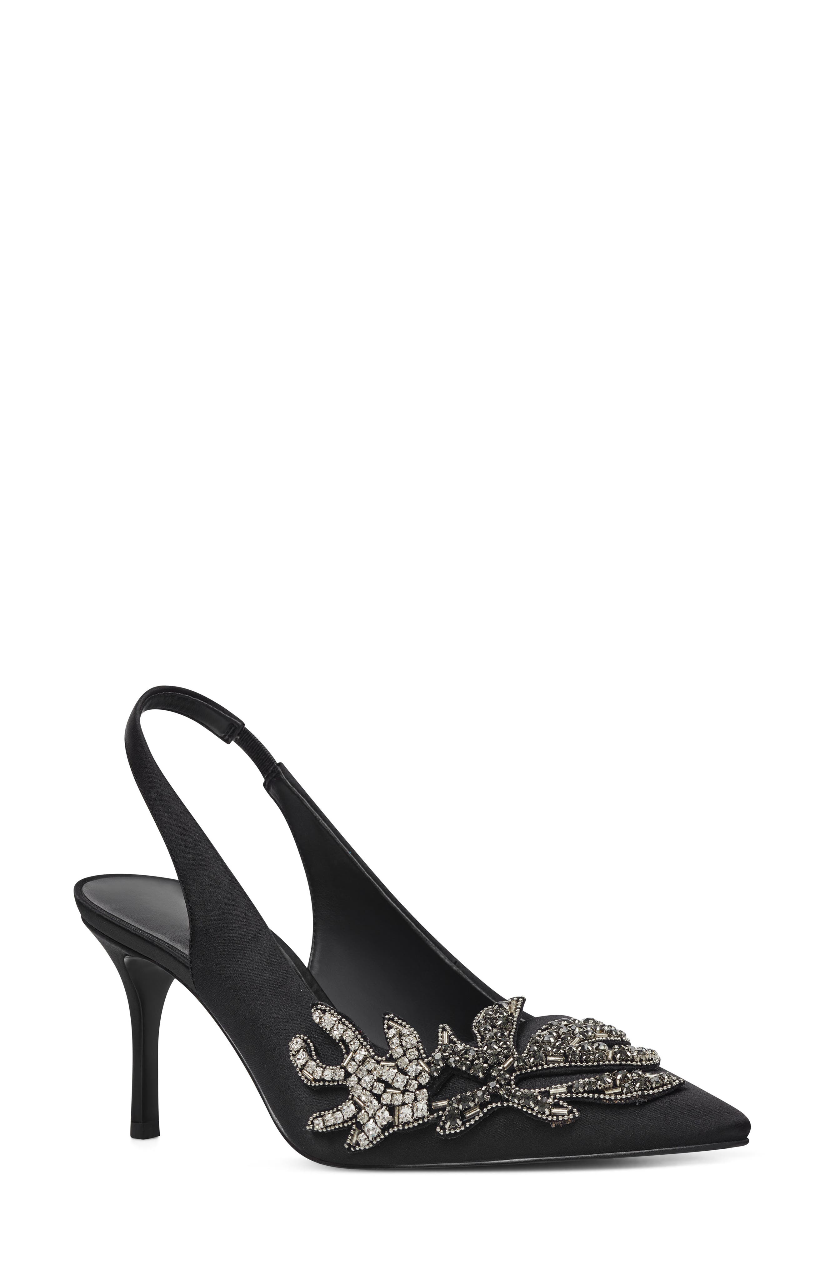 mathias embellished slingback pumps