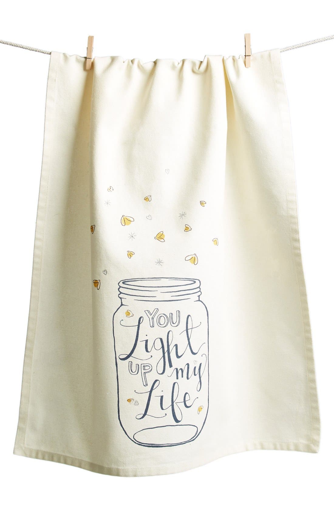 Nordstrom at Home 'Light Up My Life' Dish Towel Nordstrom