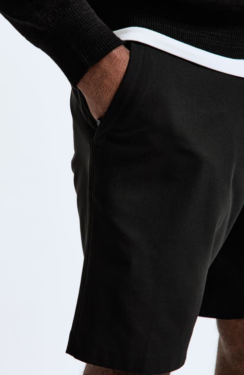 Reigning Champ Stretch Warp Knit Standard Coach's 9-inch Shorts In Black