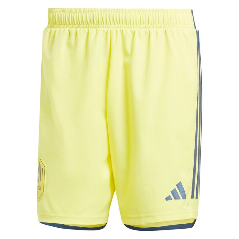 Shop Adidas Originals Adidas Yellow Nashville Sc 2024 Home Authentic Shorts