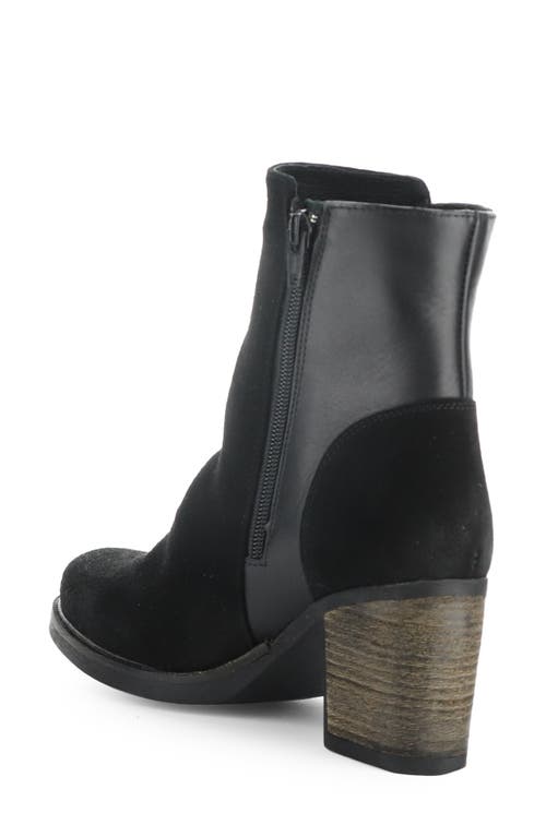 Shop Bos. & Co. Bibos Waterproof Bootie In Black Suede/feel