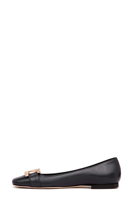 Beautiisoles Giuly Chain Flat In Black