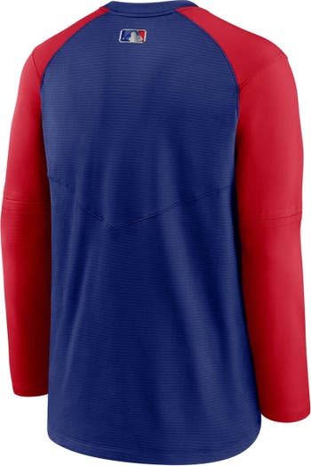 Nike Men's Texas Rangers Royal Authentic Collection Dri-FIT Hoodie